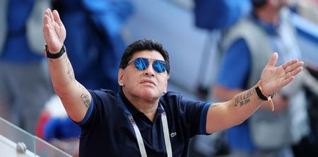 Diego Maradona’s reaction to England win was absolutely extraordinary