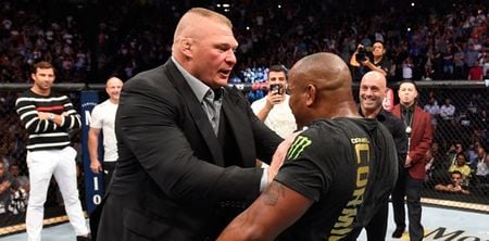 Dana White addresses Brock Lesnar’s doping violation ahead of inevitable title shot