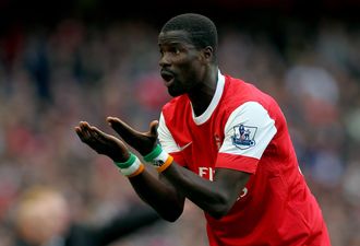 Former Arsenal defender Emmanuel Eboue arrested on suspicion of arson