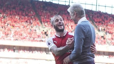 Jack Wilshere spotted outside London Stadium wearing West Ham shirt