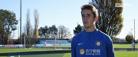 Irish defender starts training with the Inter Milan first team