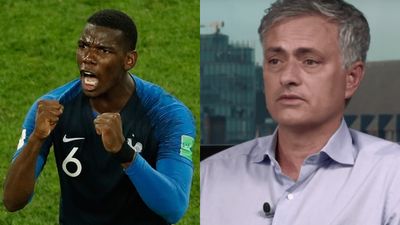 Jose Mourinho praises Paul Pogba after France’s World Cup semi-final victory over Belgium