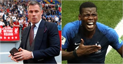 Jamie Carragher rips Graeme Souness after his pre-match Paul Pogba comments