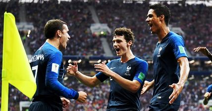 Fans are fuming over Antoine Griezmann’s role in France’s opening goal