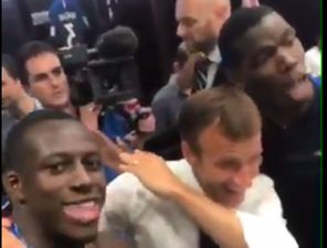 WATCH: Paul Pogba and Emmanuel Macron dab together during World Cup celebrations