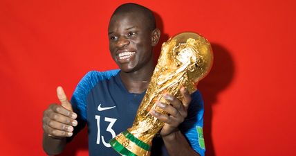 What happened when N’Golo Kante got the World Cup trophy sums him up perfectly