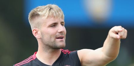 Jack Wilshere couldn’t help but comment on Luke Shaw’s new look