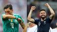 Olivier Giroud clearly never forgot Mesut Ozil’s World Cup jibes