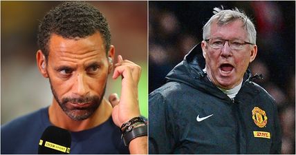 Rio Ferdinand shares brilliant tale about dressing room argument with Alex Ferguson