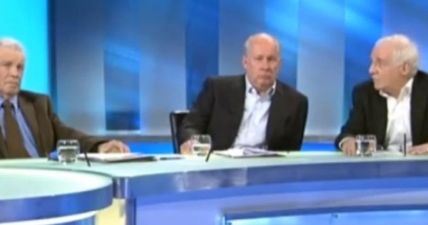 Eamon Dunphy’s most memorable moment on RTE television