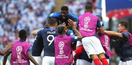 Benjamin Pavard has won the World Cup goal of the tournament