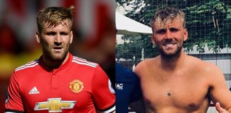 Luke Shaw has a theory on why people are slagging off his physique