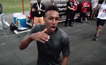 Arsenal fans love Pierre-Emerick Aubameyang’s greeting for ‘Troopz’