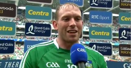 Super-sub Shane Dowling delivers stirring speech after Limerick victory