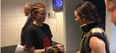 Katie Taylor comforts starstruck challenger Kimberly Connor