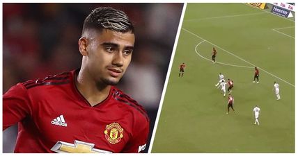 Andreas Pereira destroys Real Madrid press with pure skill