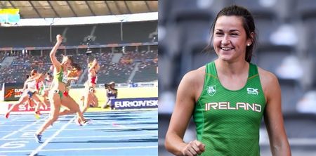 Phil Healy speeds into European 100 m semi-final with remarkable recovery