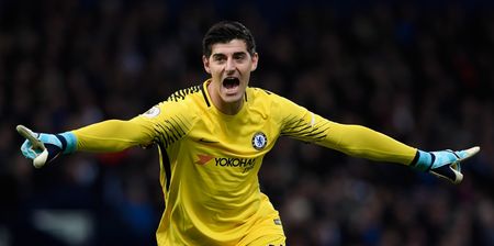 Thibaut Courtois has been found… in a Tenerife Spar