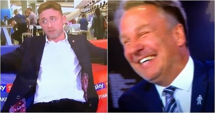 Paul Merson in stitches after bang-on Conor Moore impression