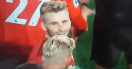 Luke Shaw reveals what Kasper Schmeichel said to him after deciding goal