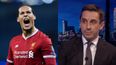 Gary Neville compares Virgil van Dijk to legendary Manchester United defender