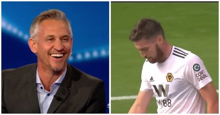 Gary Lineker has a pop at Ireland defender Matt Doherty