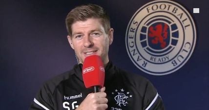 Steven Gerrard handled Robbie Savage’s tricky questions on Celtic very well