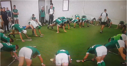 Rare glimpse given of Limerick’s warm-up from inside dressing room