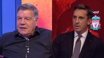 Sam Allardyce claims Gary Neville “thinks he’s an expert” as he hits back at Sky Sports pundit