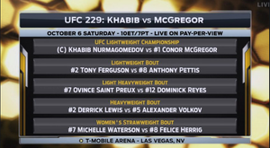 UFC 229 stream