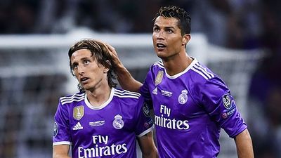 Cristiano Ronaldo’s agent criticises ‘shameful’ UEFA after Luka Modric wins award