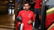 Henrikh Mkhitaryan might not be allowed to play in one of Arsenal’s Europa League matches for political reasons