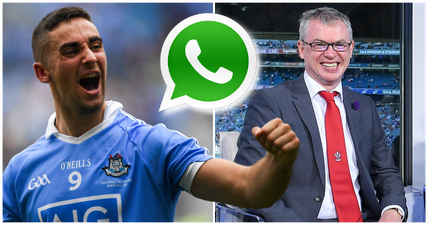 James McCarthy text to Joe Brolly before the game sums up the Dublin boys