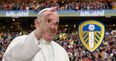 Chairman presents Pope Francis with Leeds United jersey