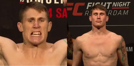 How Darren Till looked every time he stood on the UFC’s scales