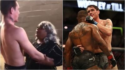 Touching scenes as devastated Darren Till embraced by Tyron Woodley’s mother