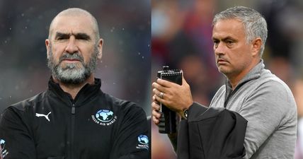 Eric Cantona not a fan of Jose Mourinho’s Manchester United