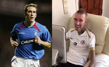 Rangers legend Fernando Ricksen uses voice machine to thank fans for support