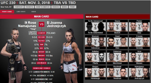 UFC 230