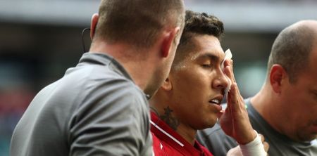 Roberto Firmino provides update following gruesome eye poke