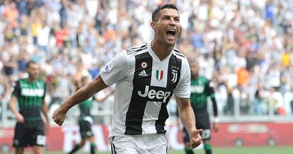 Cristiano Ronaldo gets off the mark at Juventus with two goal brace