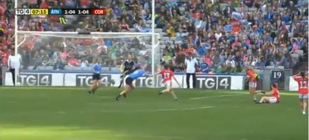 Áine O’Sullivan scores absolutely superb lob in All-Ireland final