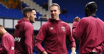 West Ham star denies that he refused to warm up during Everton match