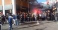 PSG Ultras charge into Liverpool city centre with flares