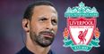 Reception for Rio Ferdinand outside Anfield shows how times have changed