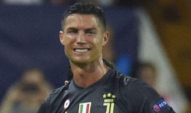 Cristiano Ronaldo breaks down into tears after very harsh red card for Juventus