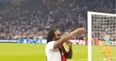 Bob Marley’s son performs Three Little Birds during Ajax match