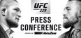 Watch Khabib vs McGregor press conference HERE