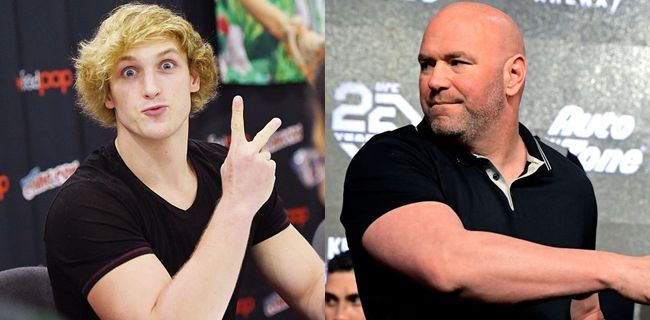 Dana White Logan Paul