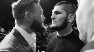 Clear audio of what Conor McGregor said to Khabib Nurmagomedov during face-off